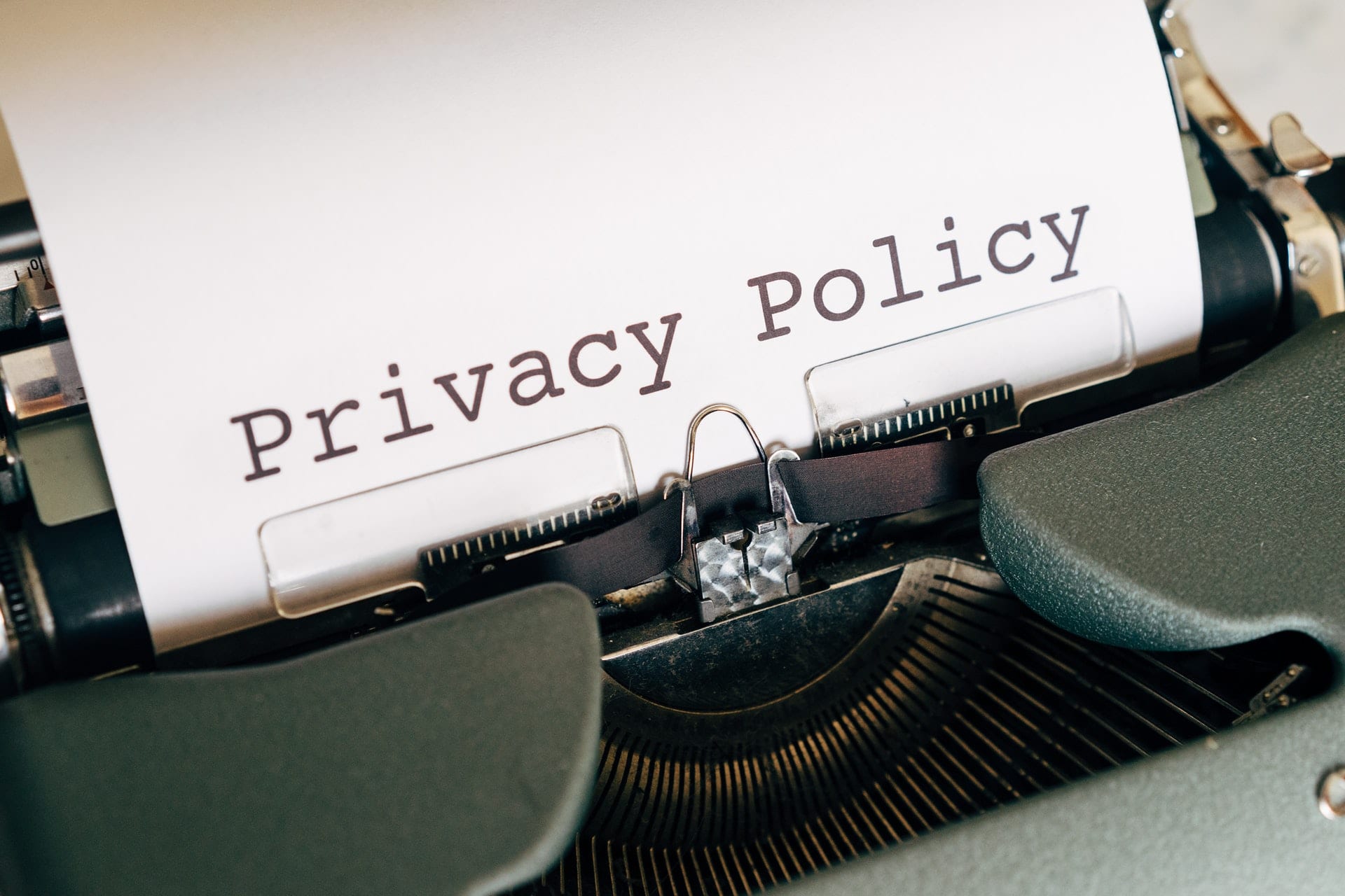 GDPR – Privacy Policy