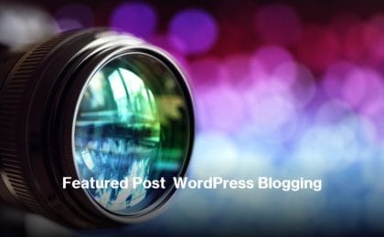 featured content WordPress