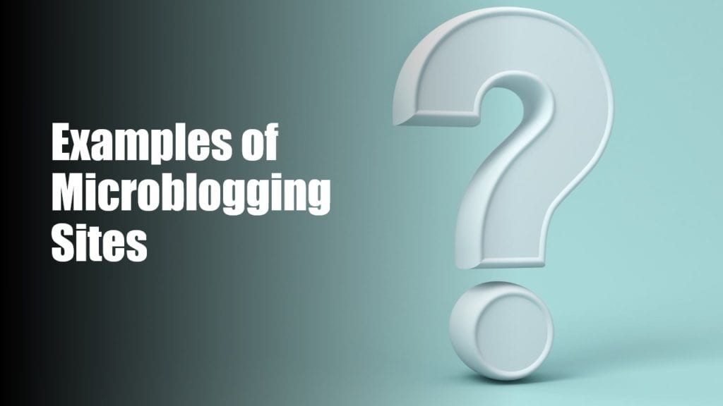 microblogging examples