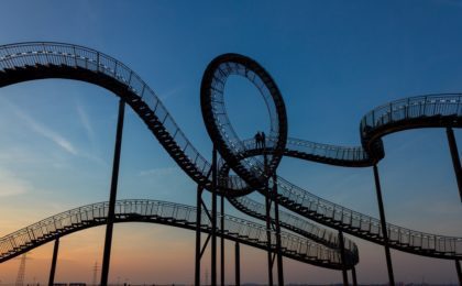 cryptocurrencies spike sharply fall price rollercoaster