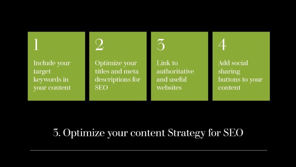 strategies for good content