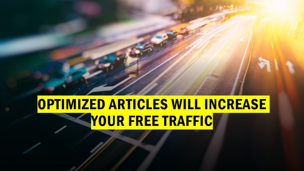 optimize articles free traffic