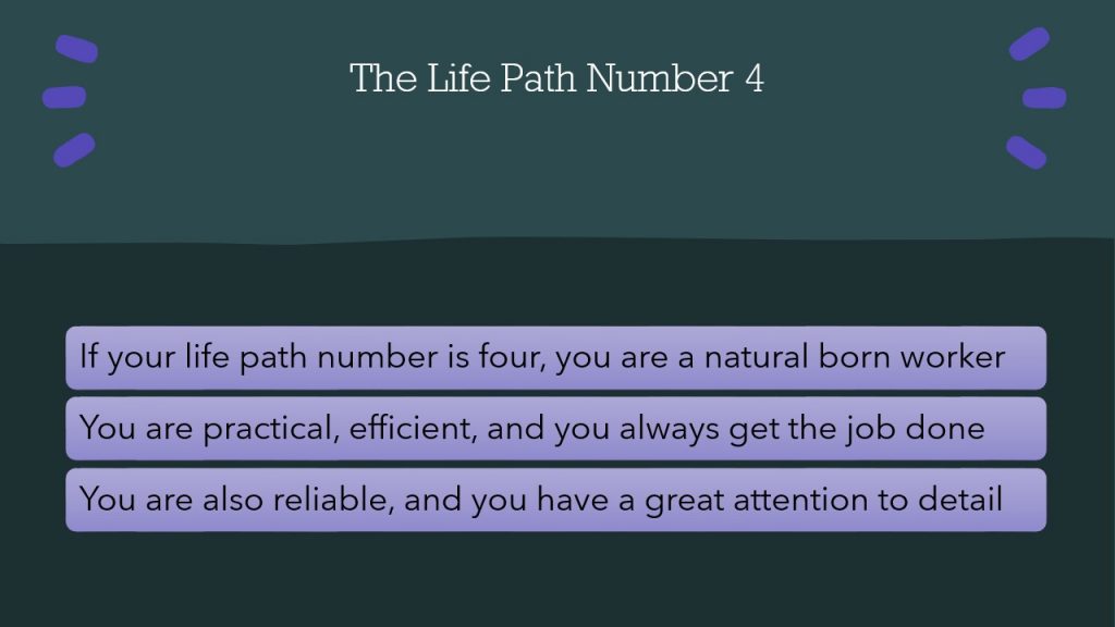 numerology 4